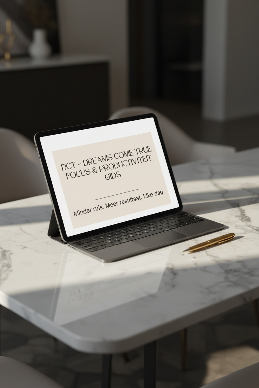 DCT Focus & Productiviteit Gids Mockup