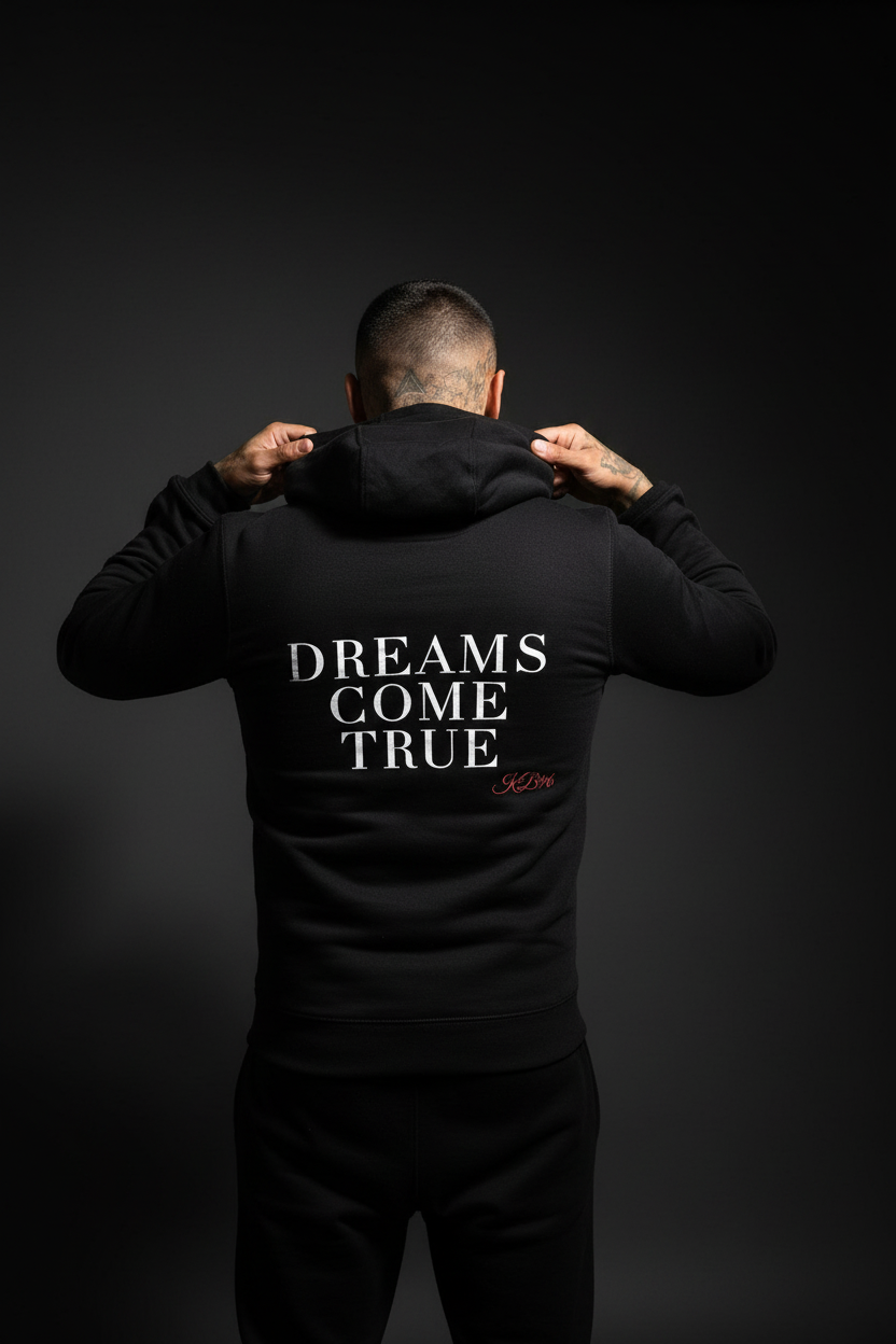 DCT Hoodie lifestyle back dark studio